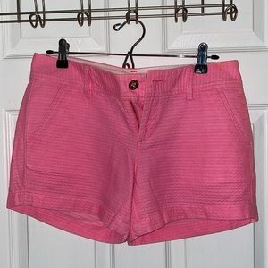 Lilly Pulitzer NWOT - Bright Hot Pink - Callahan Jacquard Short - 5” inseam